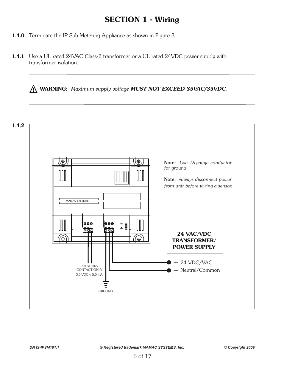 Ip_sm_101_06 | MAMAC Systems IP-SM-101 User Manual | Page 7 / 18