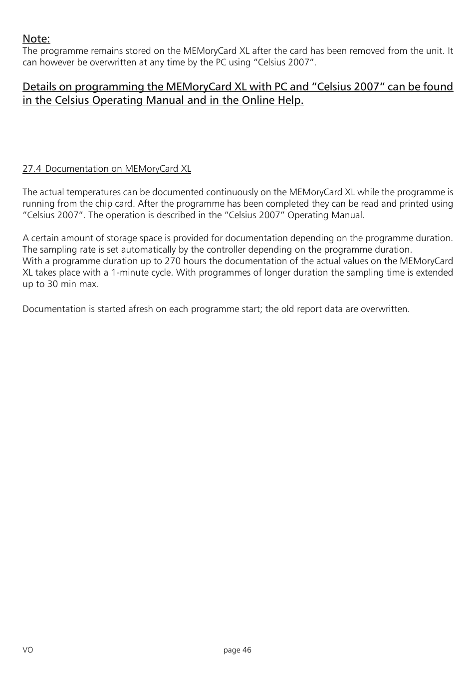 Memmert PM 200/400/500 Pump Module (Generation 2003) User Manual | Page 46 / 56