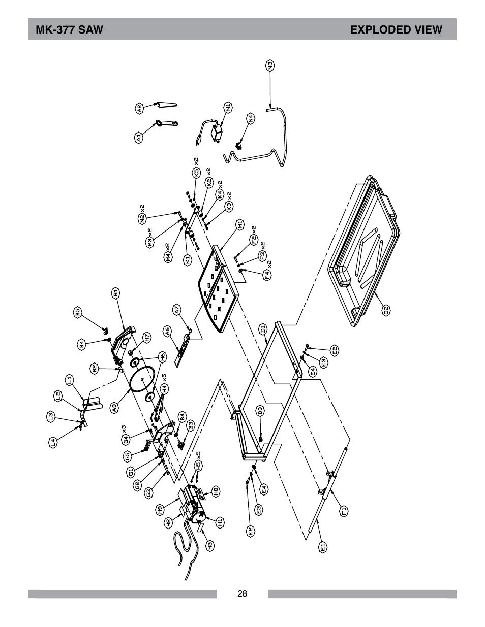 MK Diamond MK-377 User Manual | Page 28 / 36