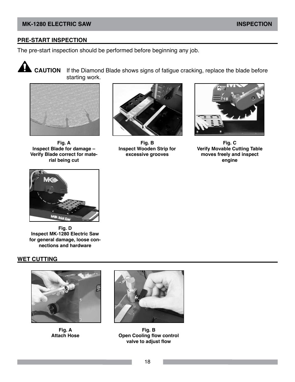 MK Diamond MK-1280 Electric User Manual | Page 18 / 40