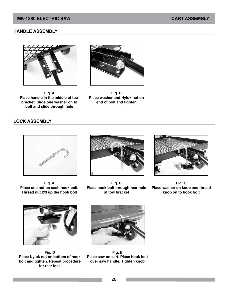 MK Diamond MK-1280 Electric User Manual | Page 26 / 40