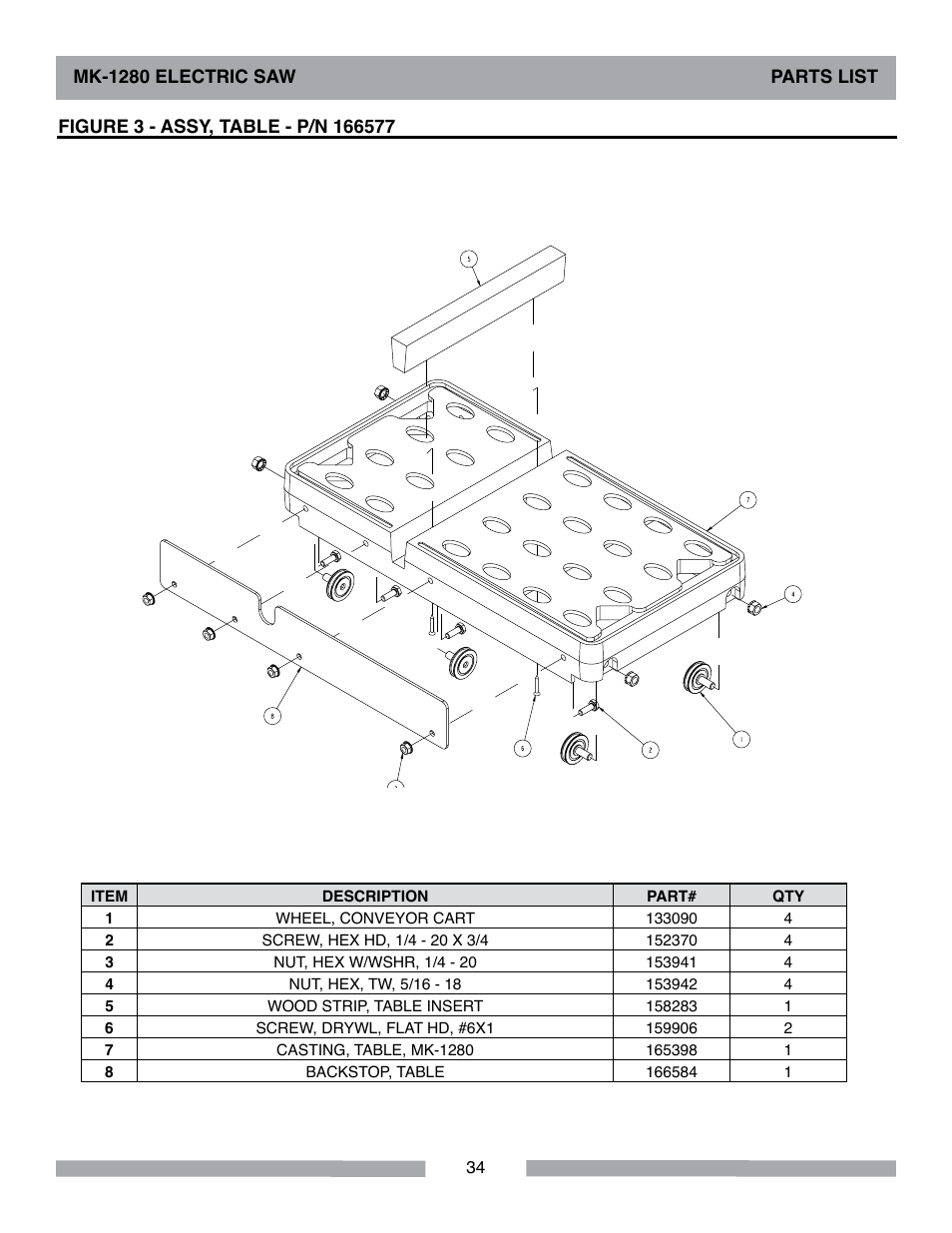 MK Diamond MK-1280 Electric User Manual | Page 34 / 40