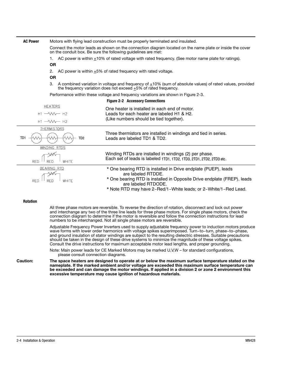 MK Diamond Baldor Motor User Manual | Page 14 / 30