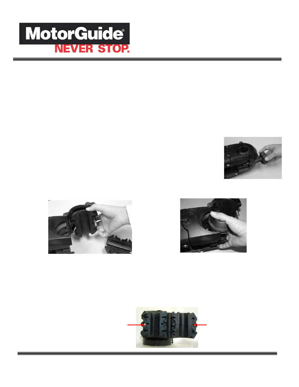 MotorGuide 8M4000305 Gator Isolator Sleeve User Manual | 2 pages