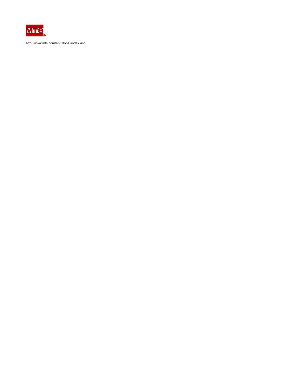 MTS FGW900 High-temperature Furnace User Manual | Page 38 / 38