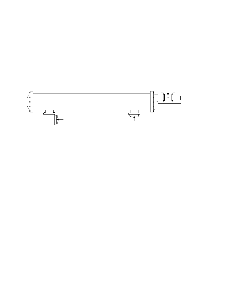 3 cooling water connections, Figure 4-6. heat exchanger connections | MTS Model 506-62-72 Hydraulic Power Supply User Manual | Page 34 / 44