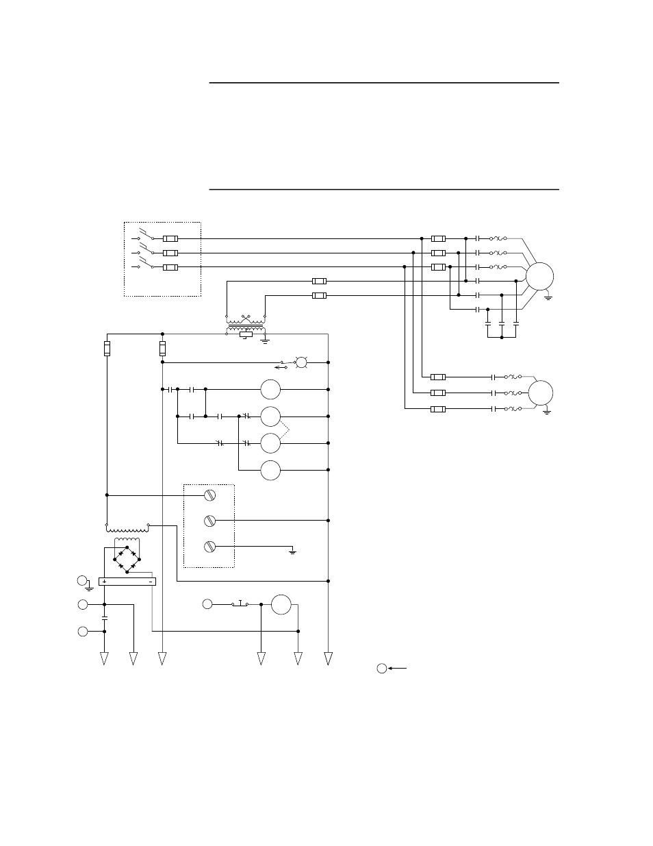 Figure 5-2. typical electrical schematic | MTS Model 506-62-72 Hydraulic Power Supply User Manual | Page 40 / 44
