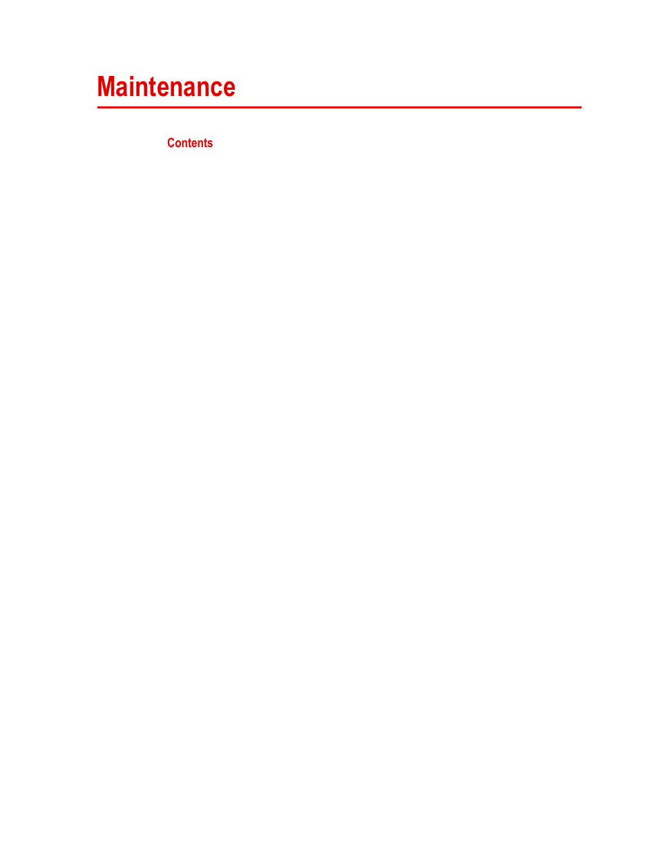 Maintenance, Maintenance 55 | MTS Series 505 SilentFlo Hydraulic Power Unit Model 505-30 User Manual | Page 55 / 90