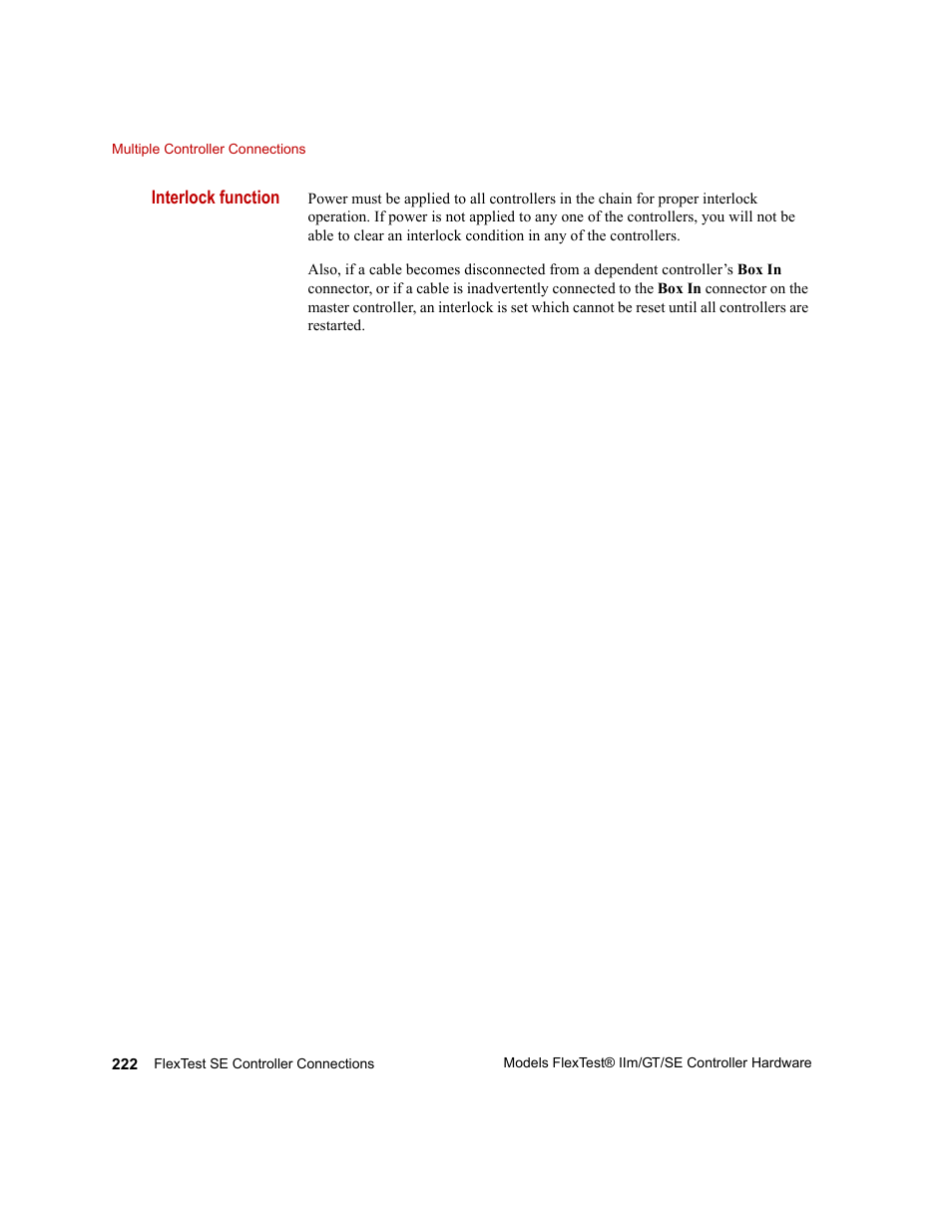 MTS Model FlexTest SE User Manual | Page 222 / 264
