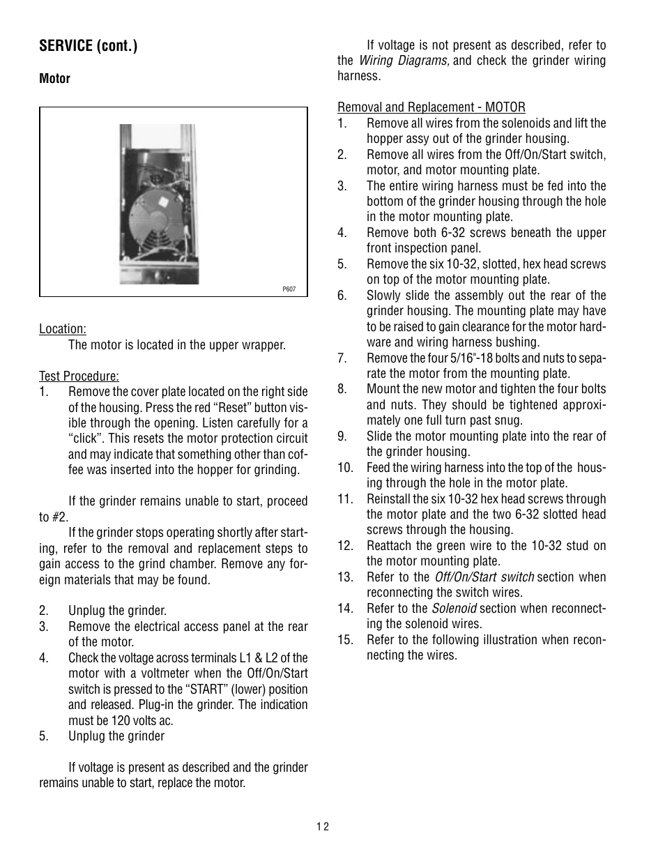 Bunn G9-2T HD User Manual | Page 12 / 20