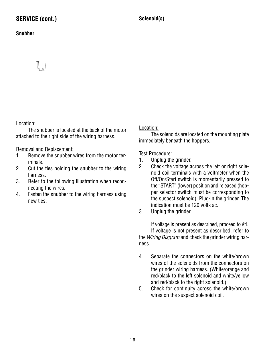 Bunn G9-2T HD User Manual | Page 16 / 20