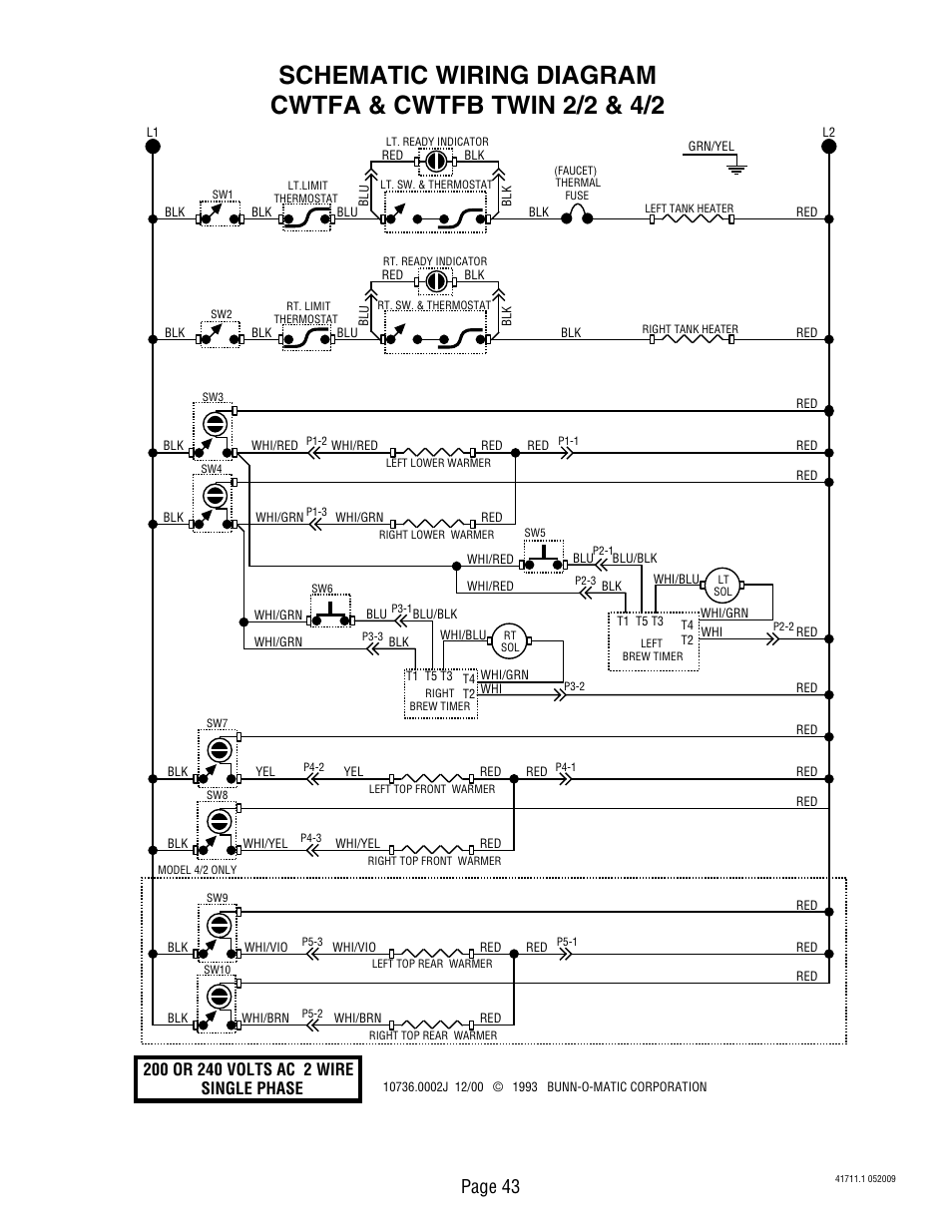 Page 43 | Bunn C User Manual | Page 43 / 59