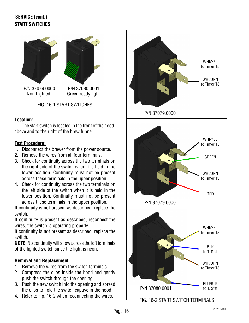 Bunn TB3Q-LP User Manual | Page 16 / 27
