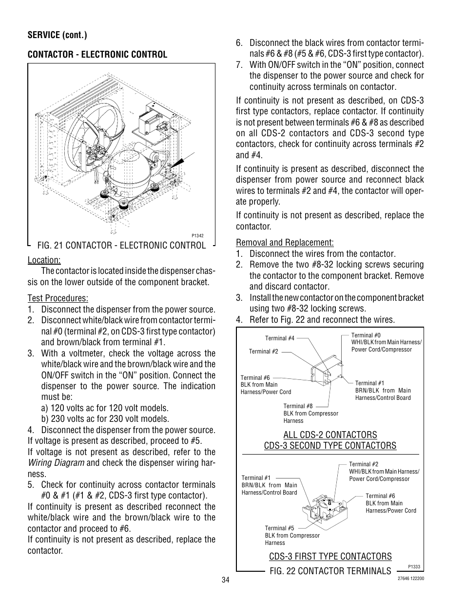 Bunn CDS-3 User Manual | Page 34 / 60