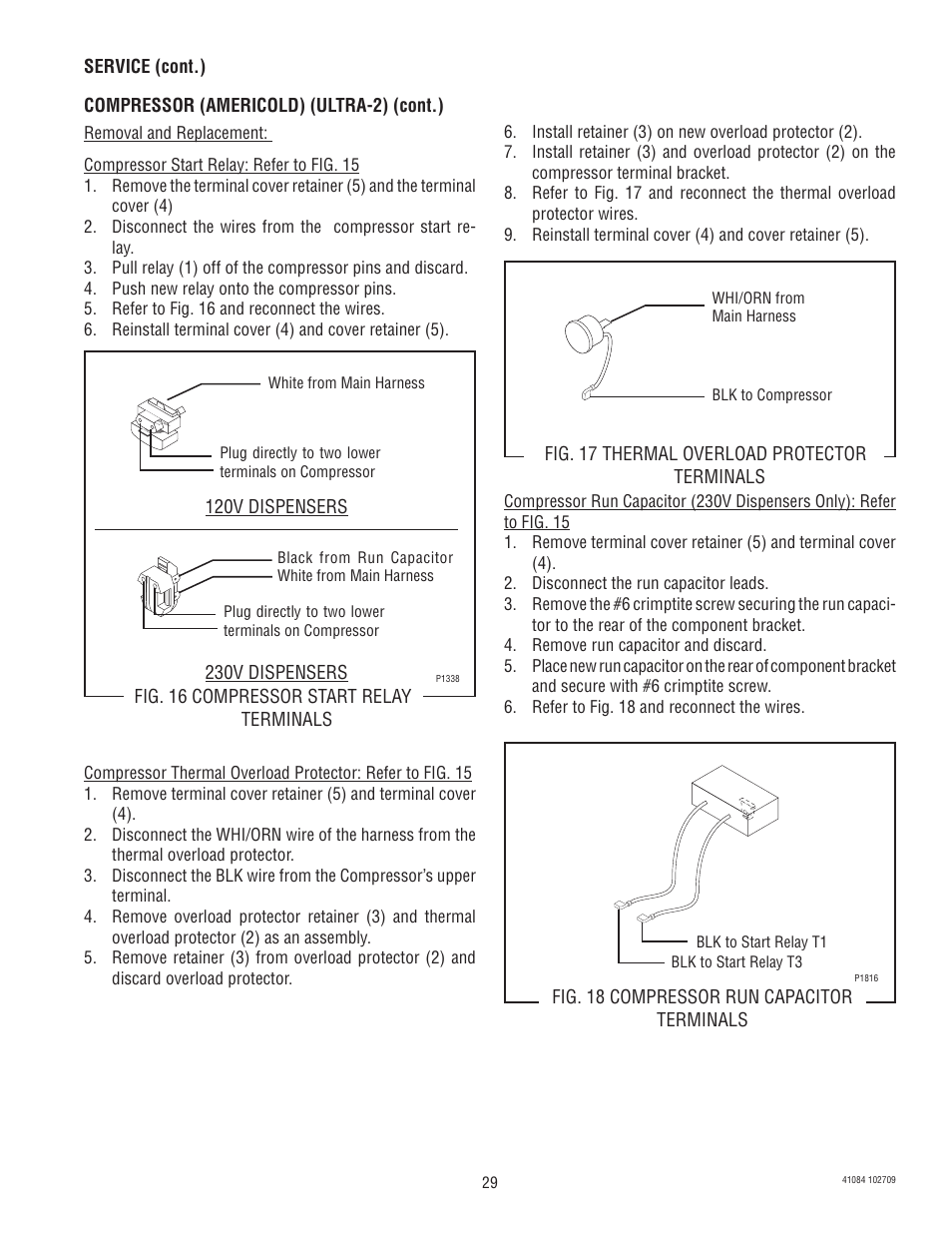 Bunn -O-MATIC ULTRA-1 User Manual | Page 29 / 63