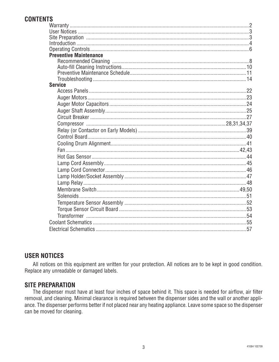 Bunn -O-MATIC ULTRA-1 User Manual | Page 3 / 63