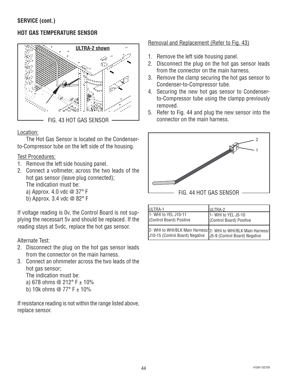 Bunn -O-MATIC ULTRA-1 User Manual | Page 44 / 63
