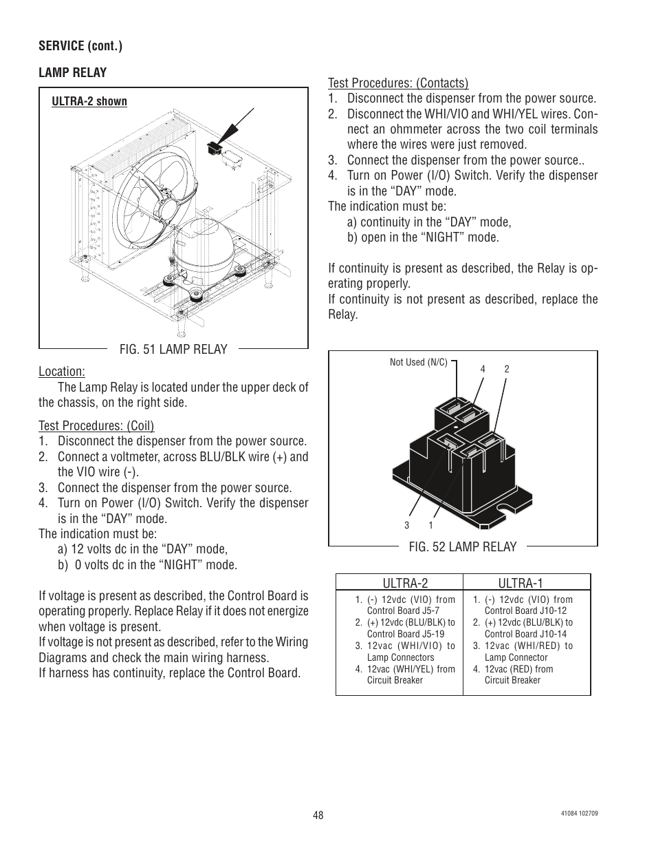 Bunn -O-MATIC ULTRA-1 User Manual | Page 48 / 63
