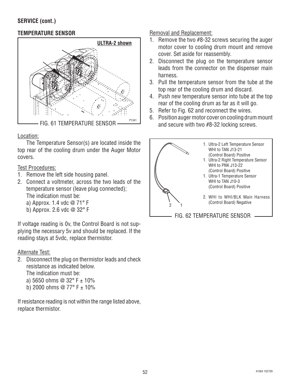 Bunn -O-MATIC ULTRA-1 User Manual | Page 52 / 63