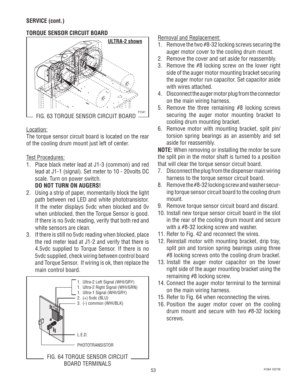 Bunn -O-MATIC ULTRA-1 User Manual | Page 53 / 63