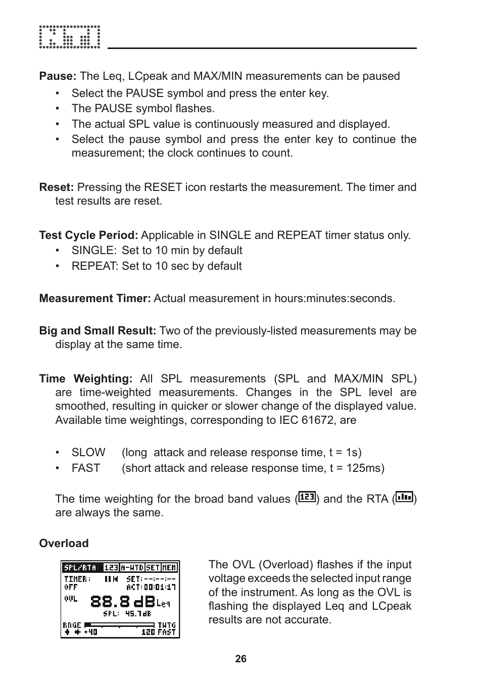 NTi Audio Acoustilyzer AL1 User Manual | Page 26 / 96