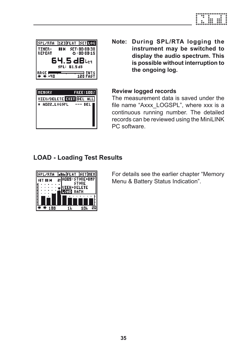 NTi Audio Acoustilyzer AL1 User Manual | Page 35 / 96