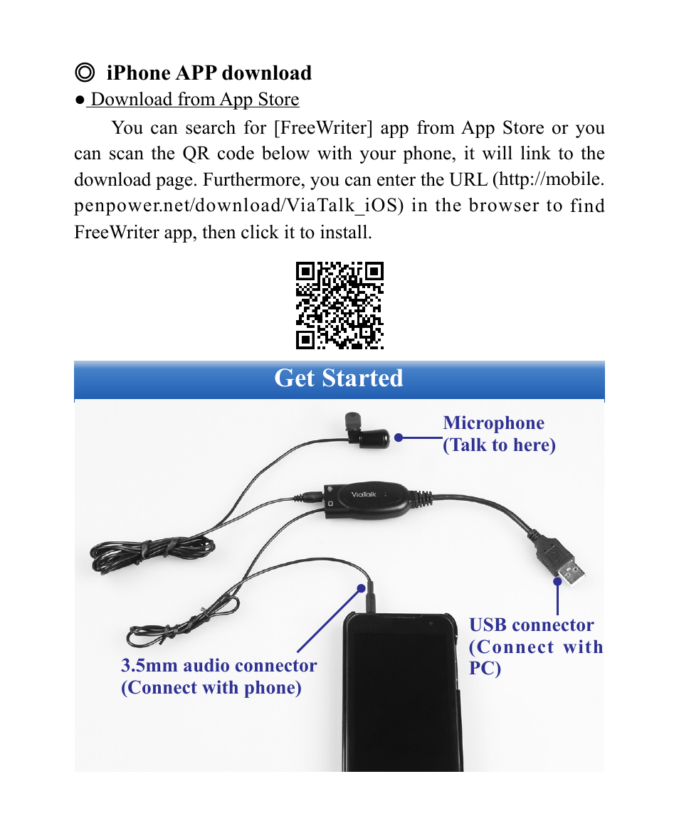 Get started | Penpower ViaTalk (Win) User Manual | Page 7 / 12