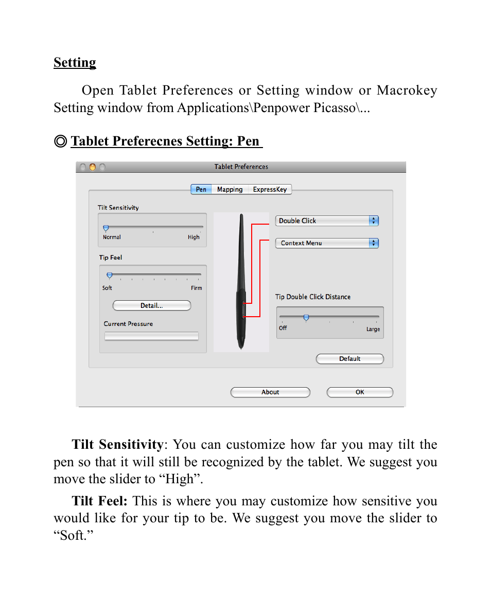Penpower Picasso (Win/Mac) User Manual | Page 12 / 16