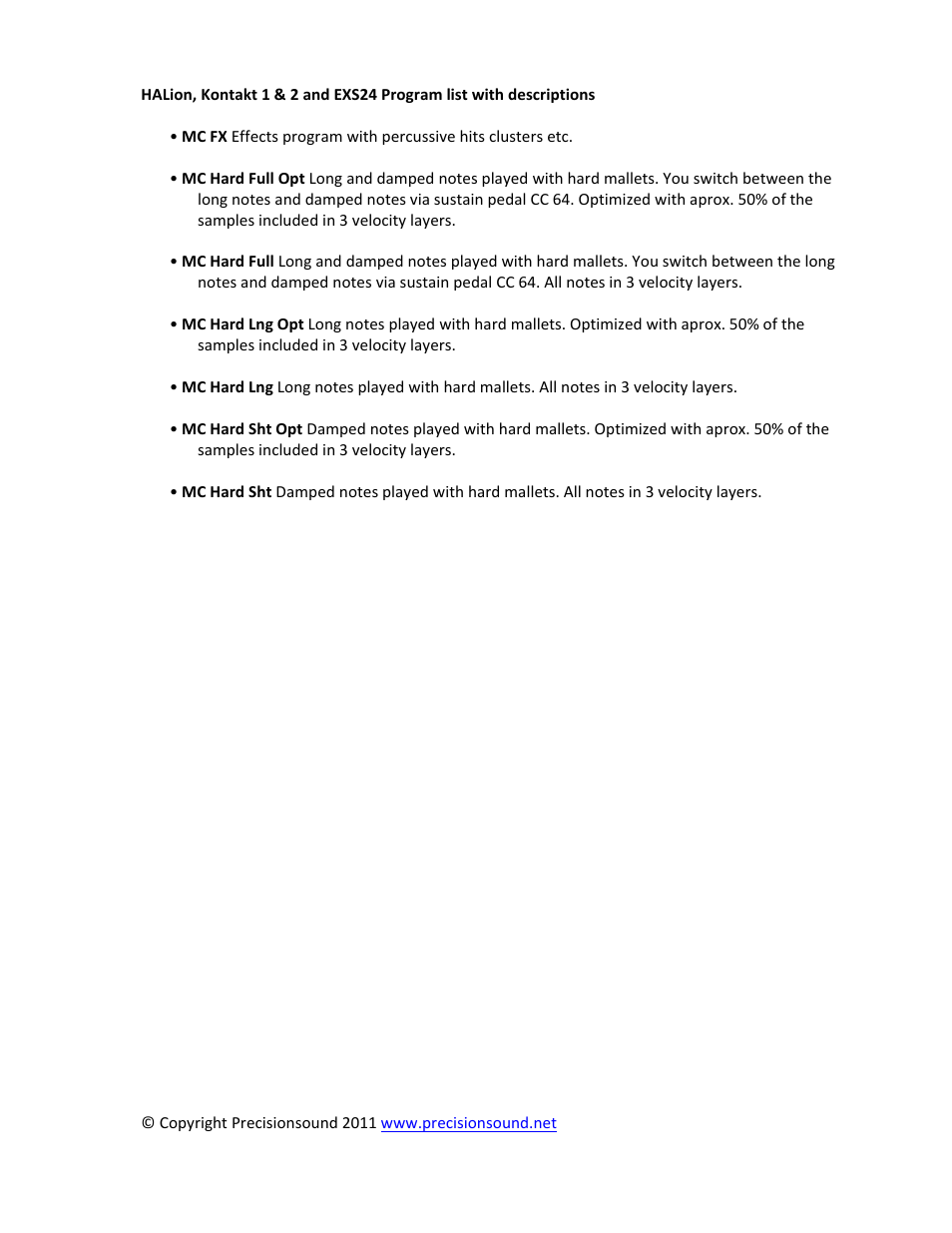 Precisionsound Moldova Concert Cimbalom User Manual | Page 3 / 6