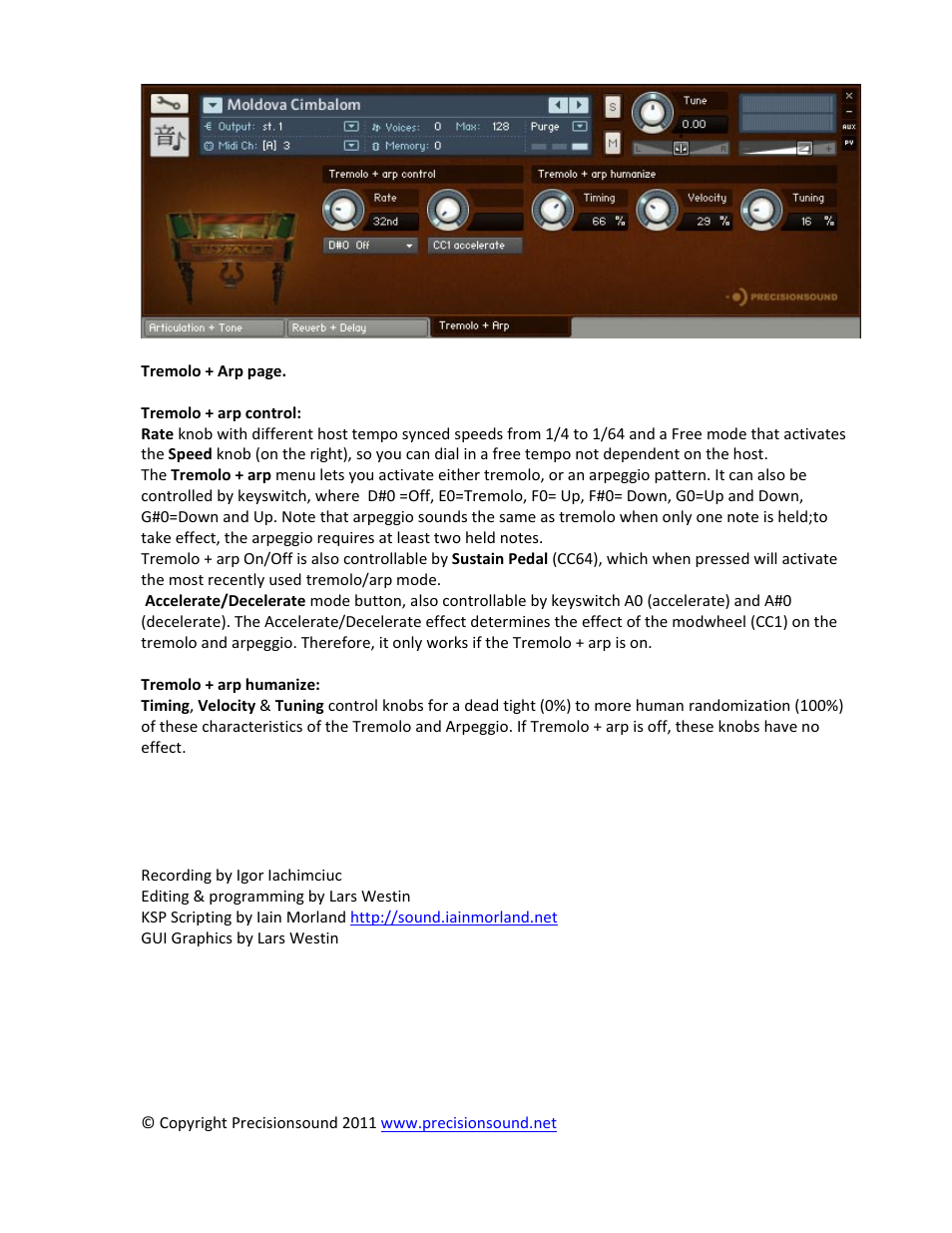 Precisionsound Moldova Concert Cimbalom User Manual | Page 5 / 6