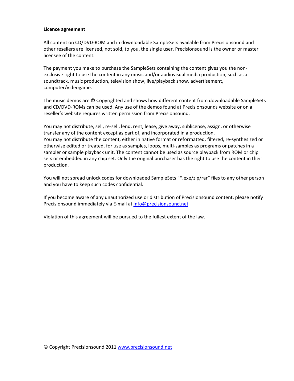 Precisionsound Moldova Concert Cimbalom User Manual | Page 6 / 6