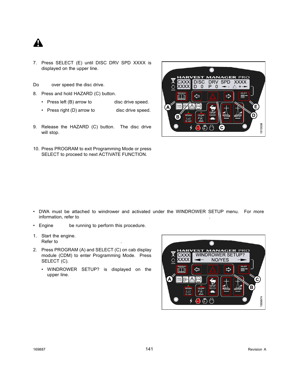 Module (cdm), Caution | MacDon M205 Operators Manual User Manual | Page 157 / 482