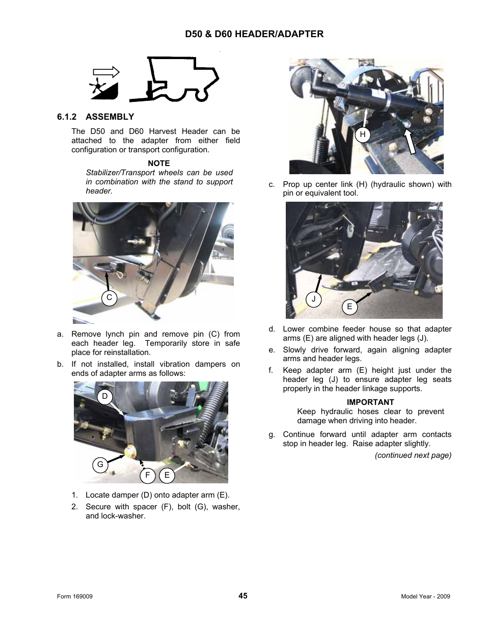 MacDon CA20 Operators Manual User Manual | Page 47 / 100