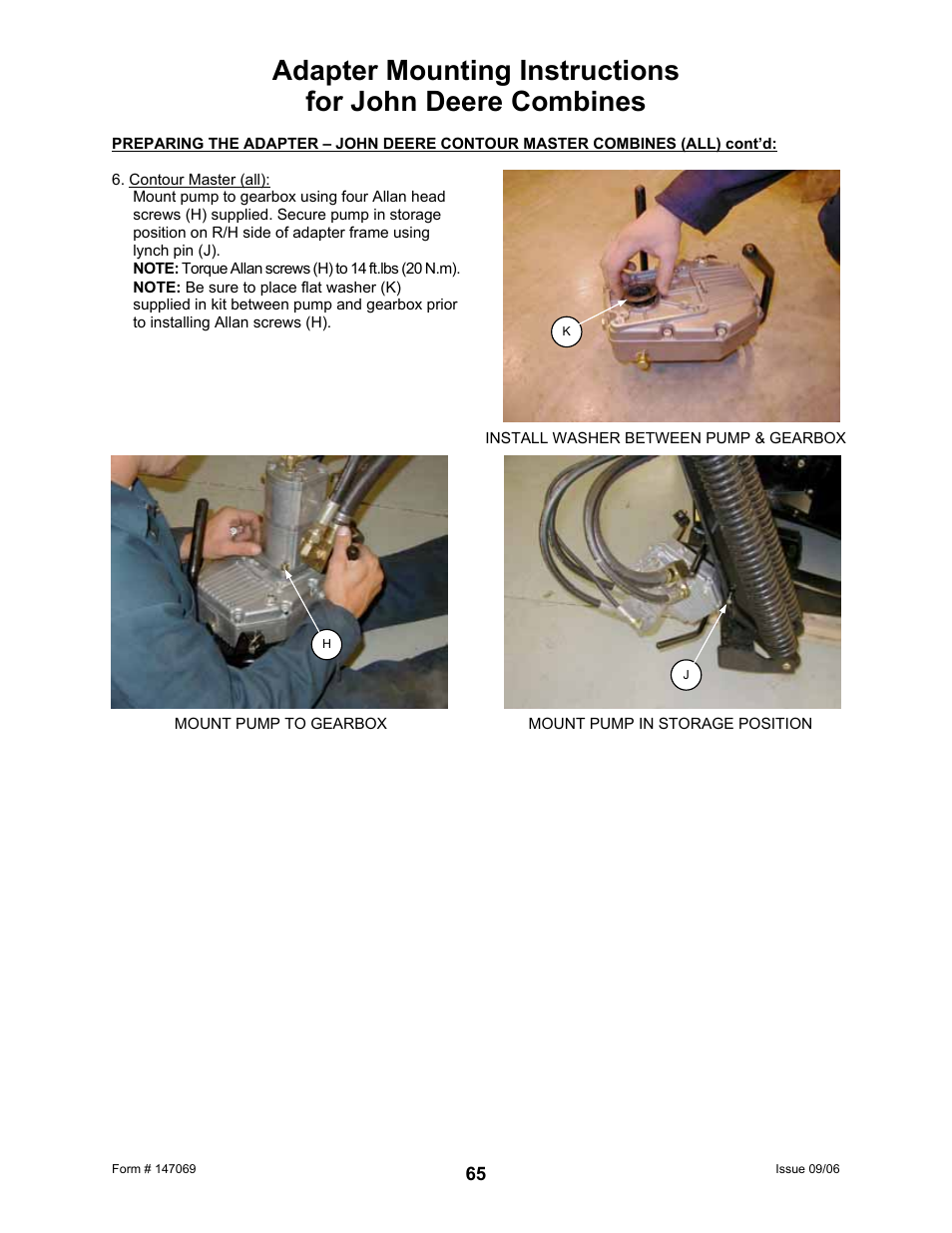 MacDon 873 Combine Adapter User Manual | Page 67 / 91