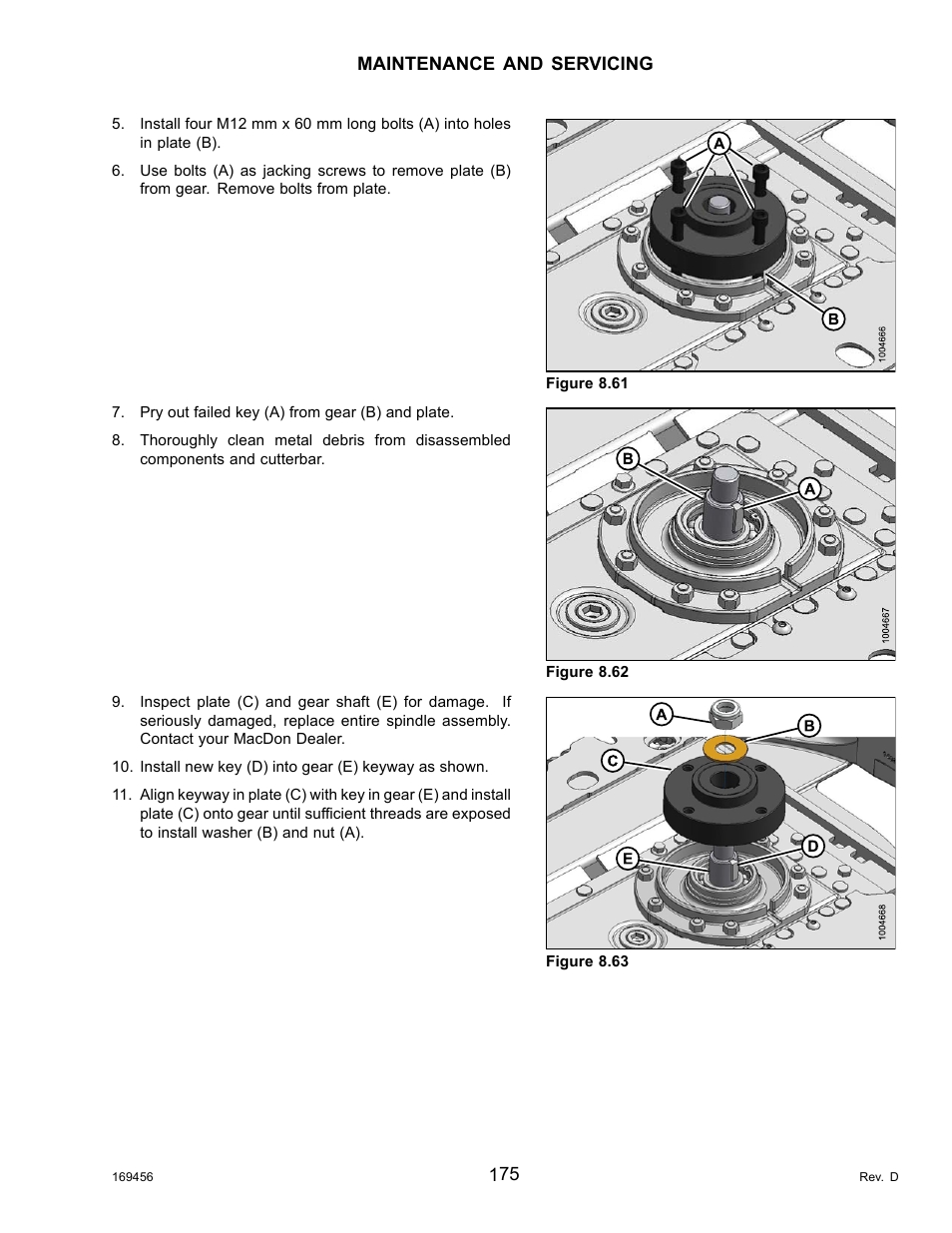 MacDon R85 Rotary Disc 16 Foot Pull-Type User Manual | Page 185 / 244