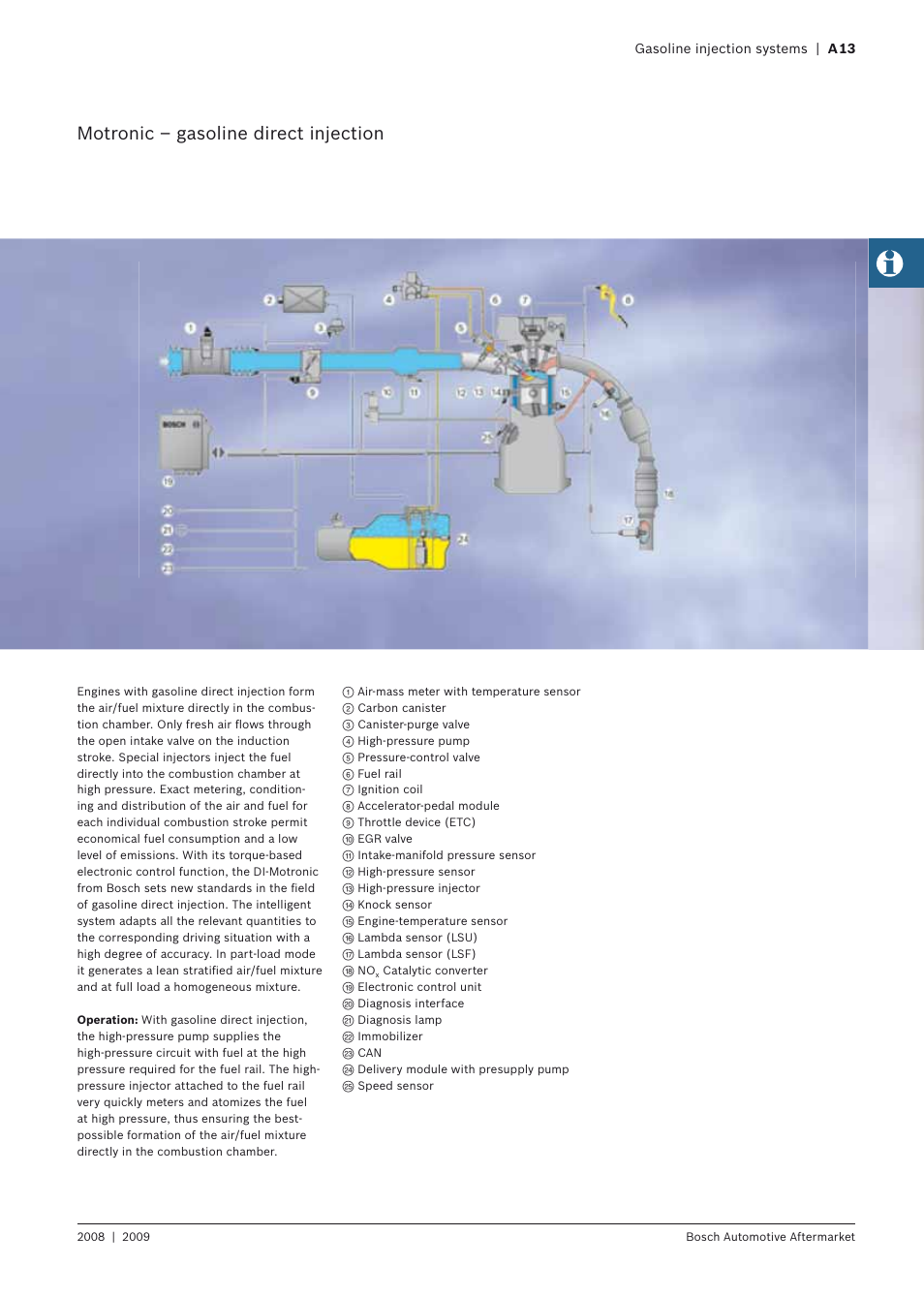 Motronic – gasoline direct injection | Bosch 2008 User Manual | Page 15 / 75