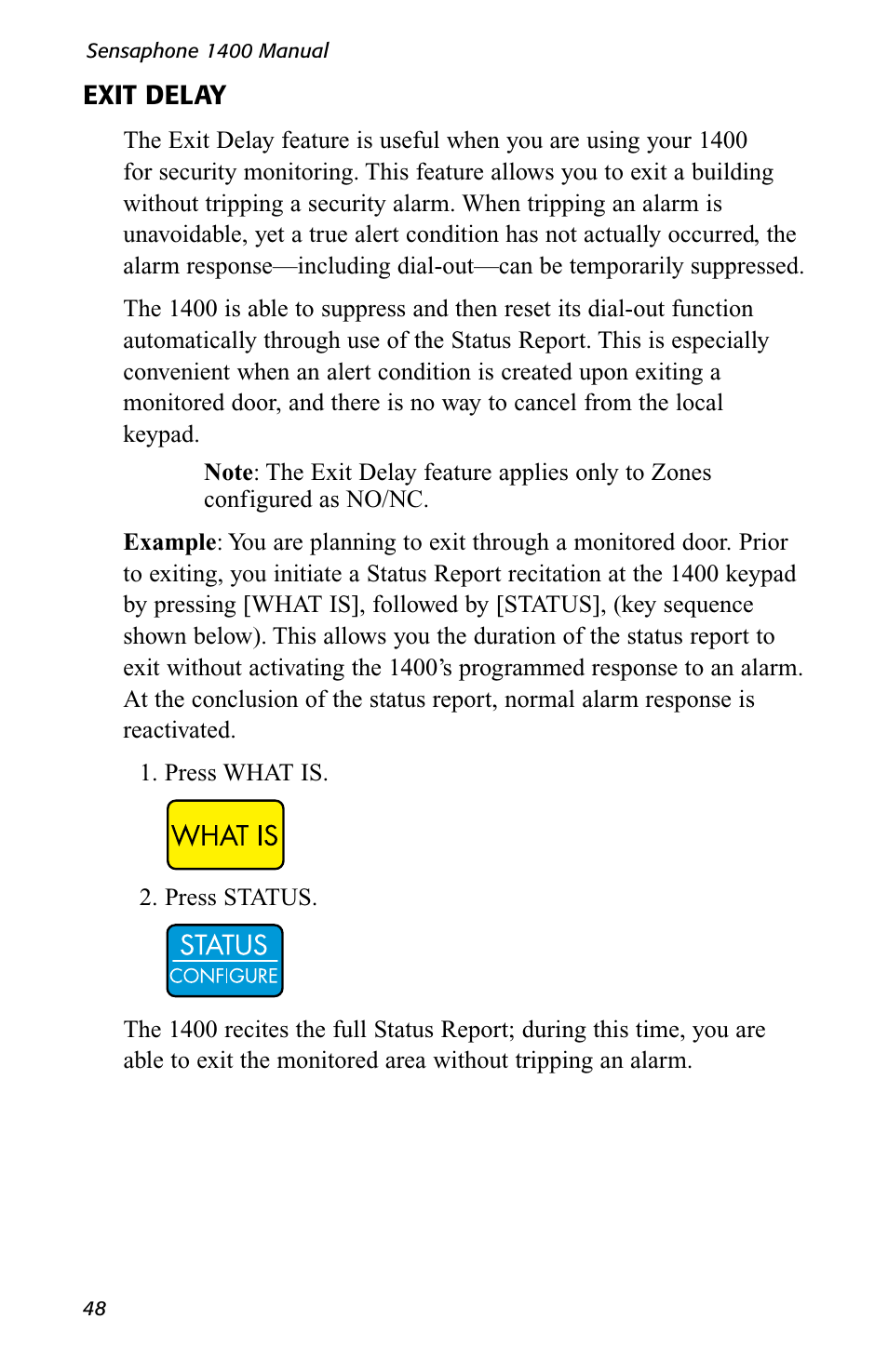 Sensaphone 1400 User Manual | Page 50 / 130