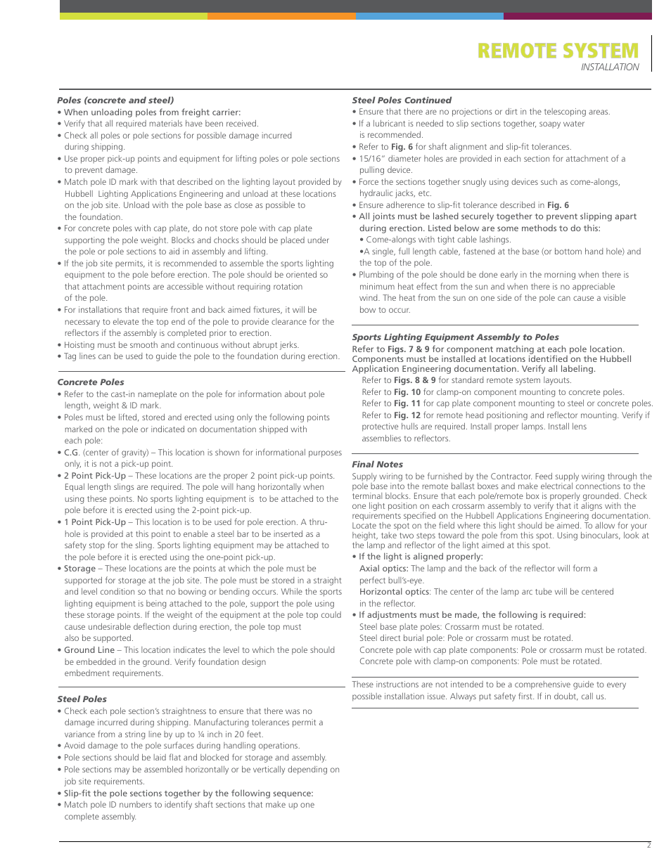 Remote system | Sportsliter Solutions Remote System User Manual | Page 3 / 10