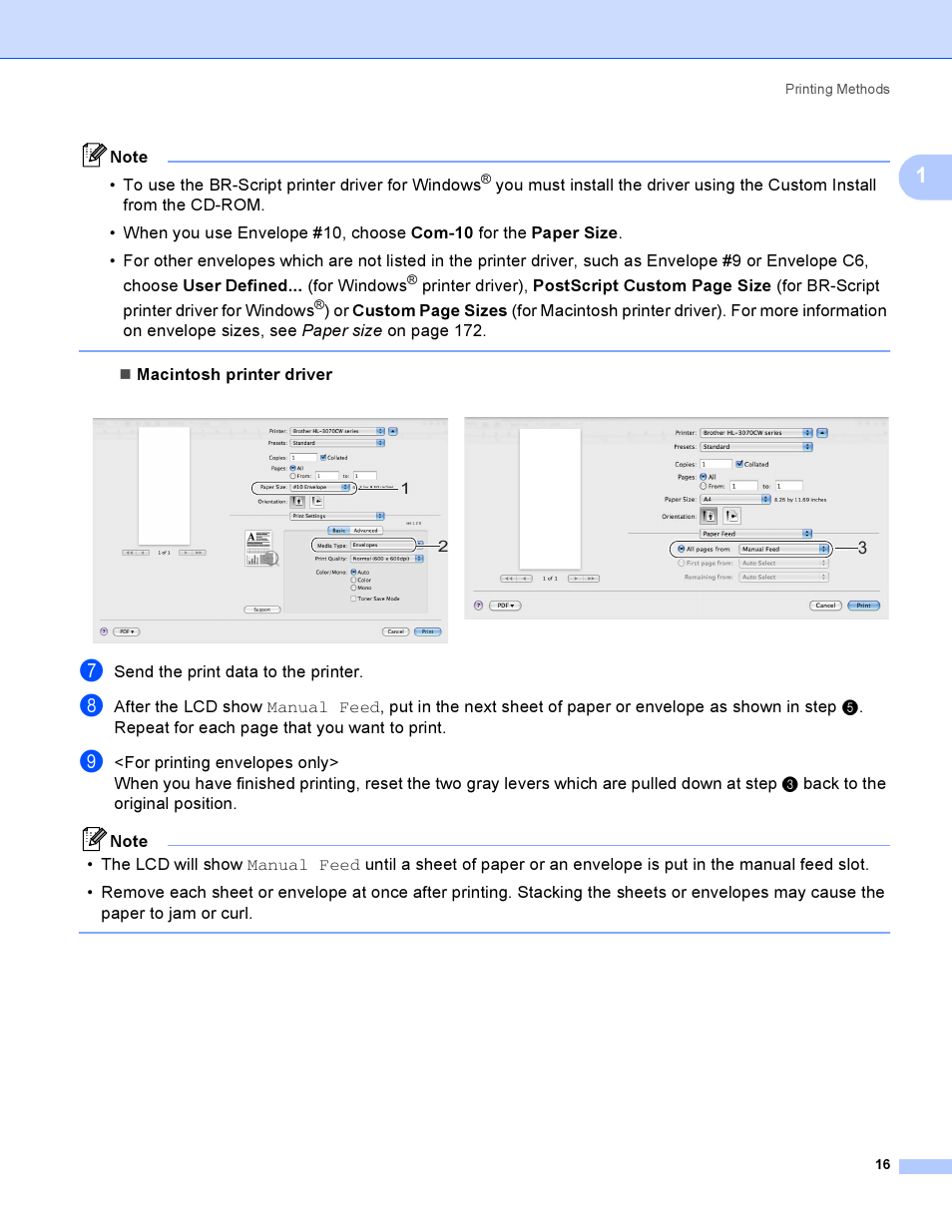 Brother HL 3070CW User Manual | Page 26 / 200