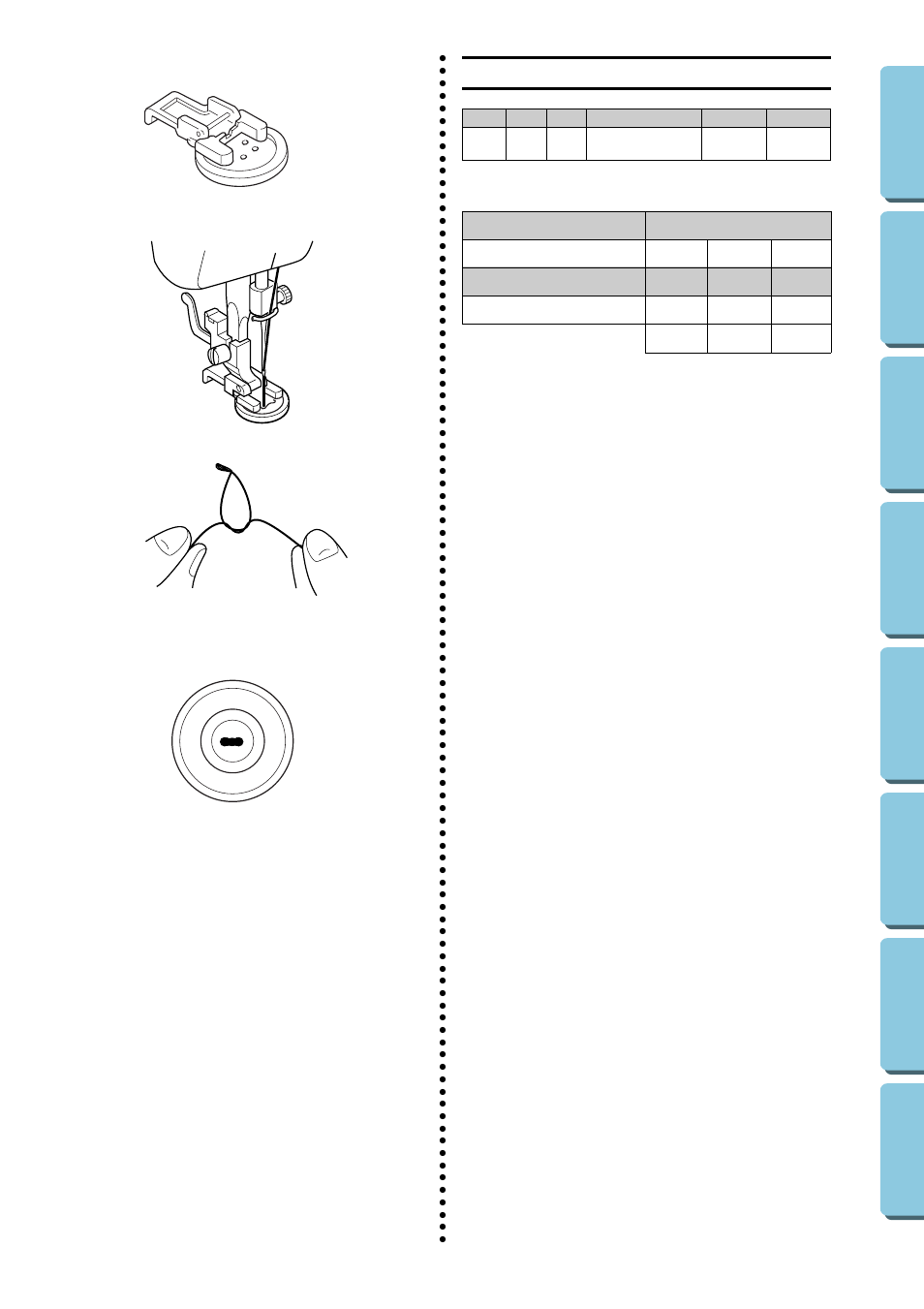 Button sewing | Brother XL5020 User Manual | Page 62 / 82