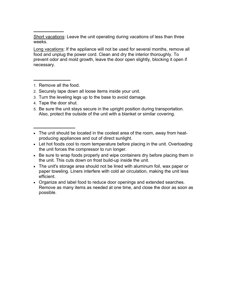 Summit CM421BLBI User Manual | Page 10 / 12