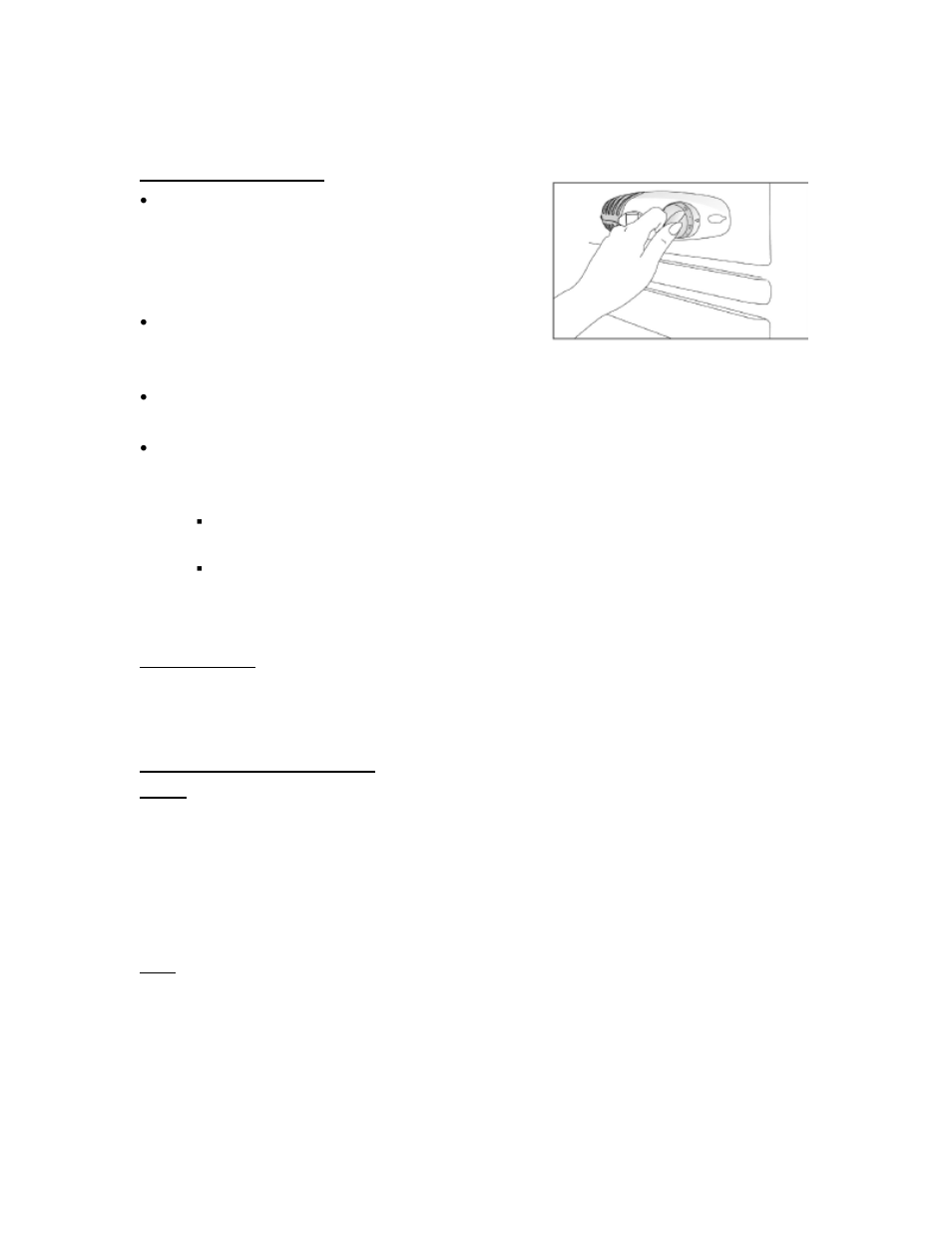 Operating your appliance | Summit CP97R-1 User Manual | Page 9 / 16