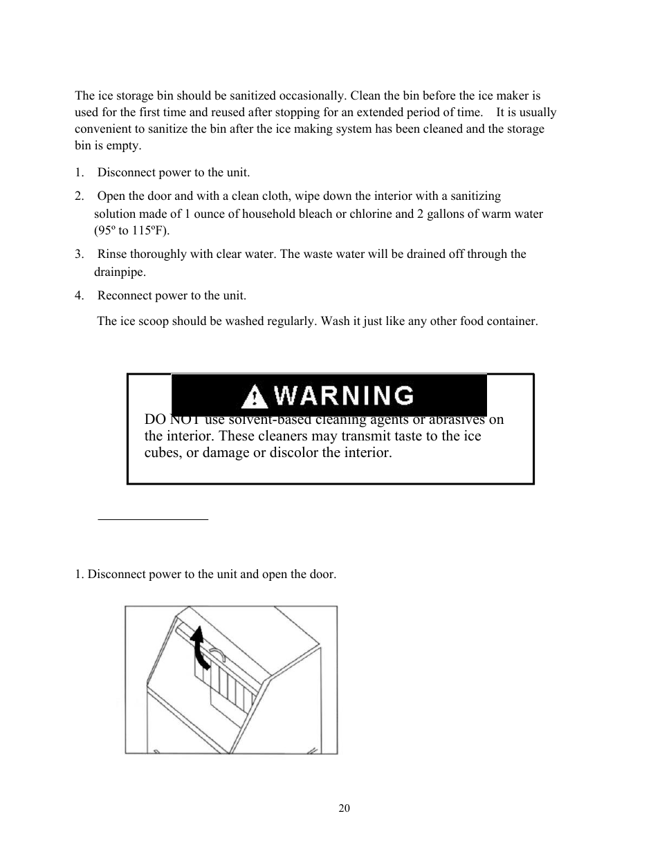 Interior cleaning, Cleaning the sprinkler | Summit BIM70 User Manual | Page 21 / 32