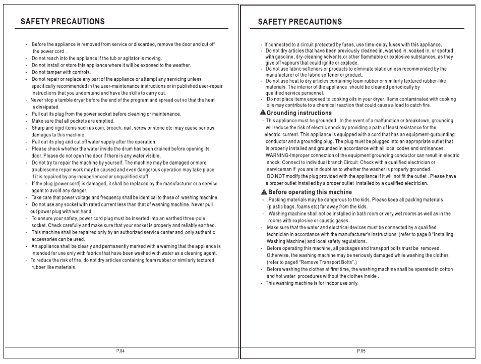 Summit SPWD2200 User Manual | Page 3 / 15