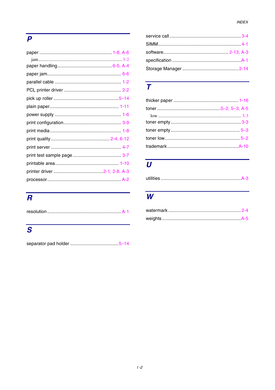 Brother HL-1230 EN User Manual | Page 116 / 116