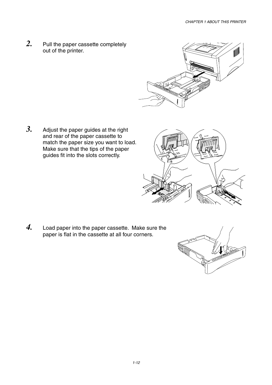 Brother HL-1230 EN User Manual | Page 21 / 116