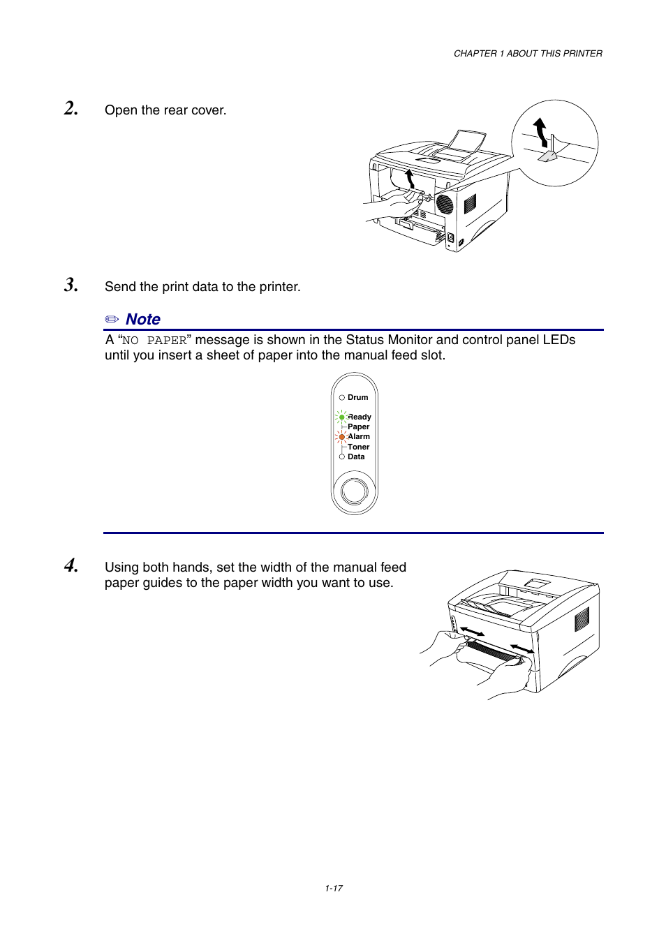 Brother HL-1230 EN User Manual | Page 26 / 116