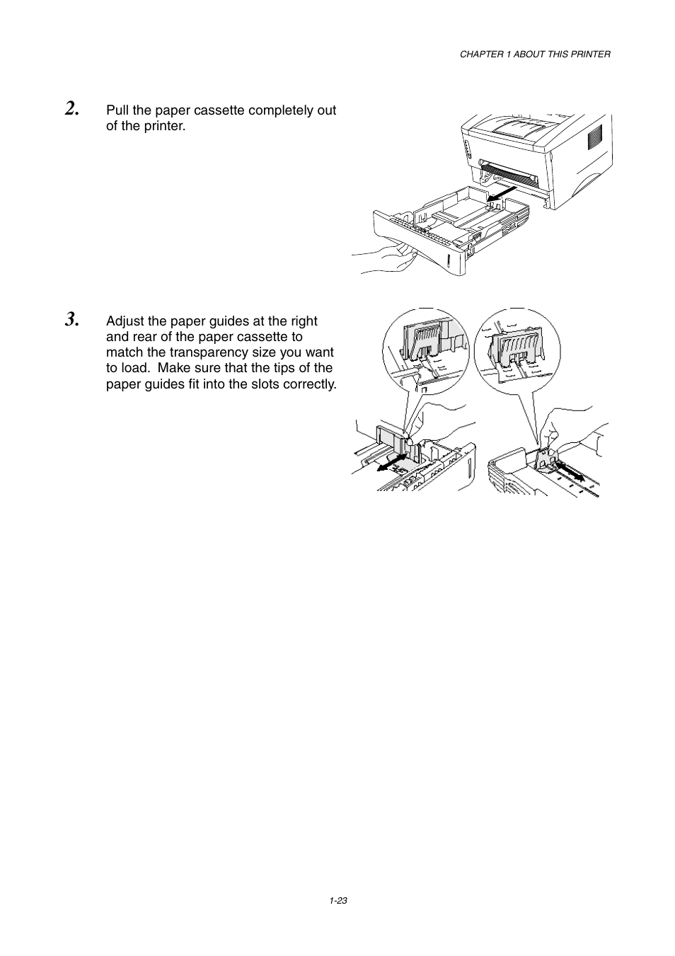 Brother HL-1230 EN User Manual | Page 32 / 116