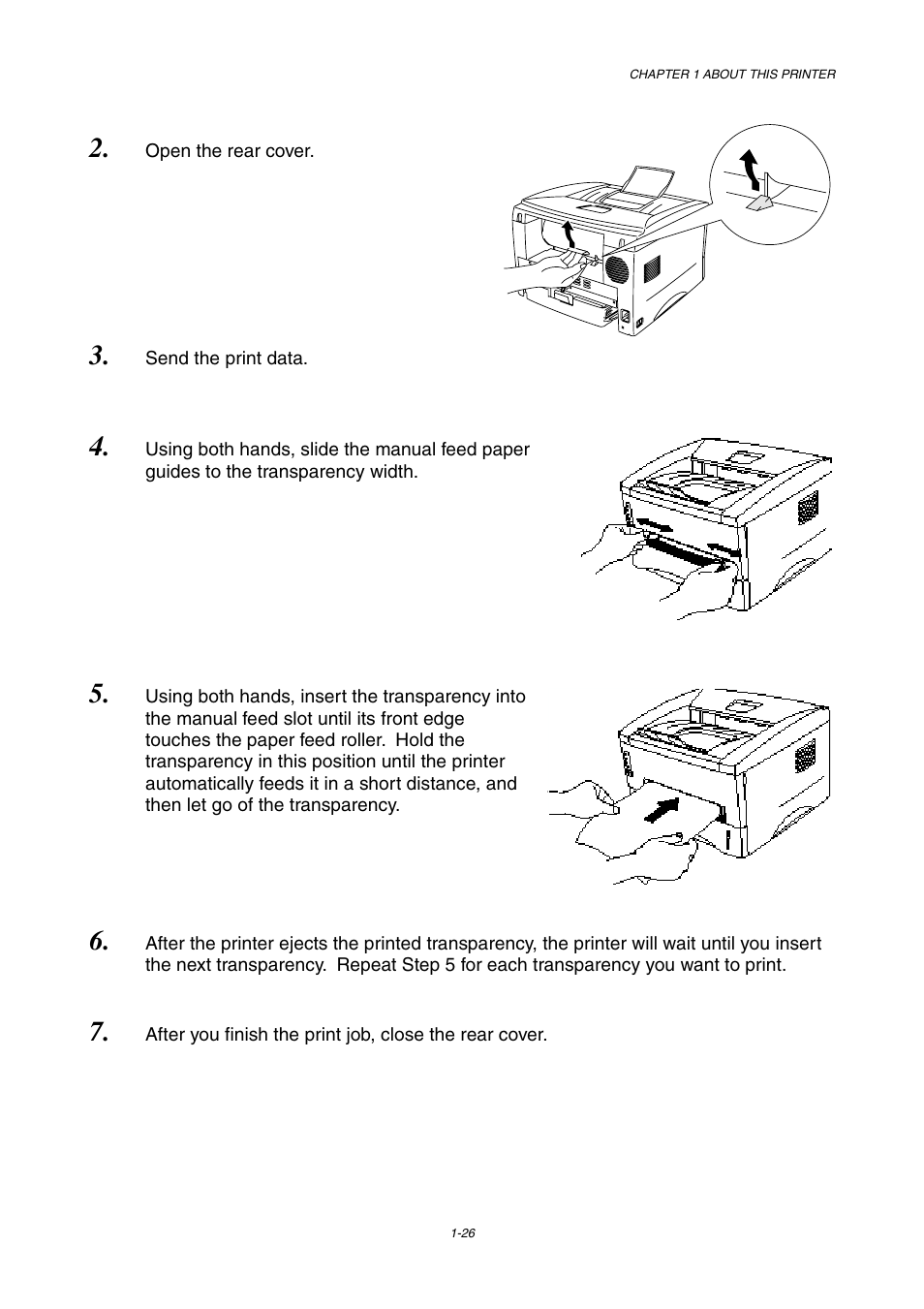 Brother HL-1230 EN User Manual | Page 35 / 116