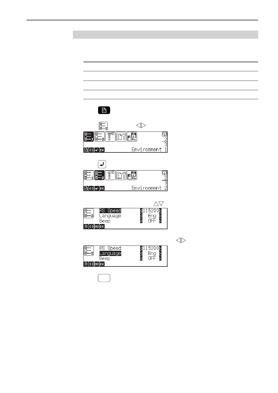 Display language | Brother BES-1261BC User Manual | Page 111 / 164